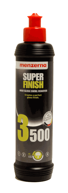 Menzerna Super Finish High Gloss Swirl Remover 3500 - 8 oz – Rhino Car Care