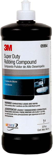 3M Super Duty Rubbing Compound - Quart 05954 - The Home Depot