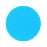 Buff And Shine 5" Blue Soft Polishing Flat Faced Foam Pad